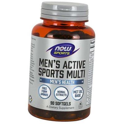 Vitamins for Men, Men's Active Sports Multi, 90gelcaps (36128012)