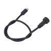 USB C Male to Male Cable 0.5m Length IP67 IP68 Water Proof Straight Plug Type C Extender Cord 30V