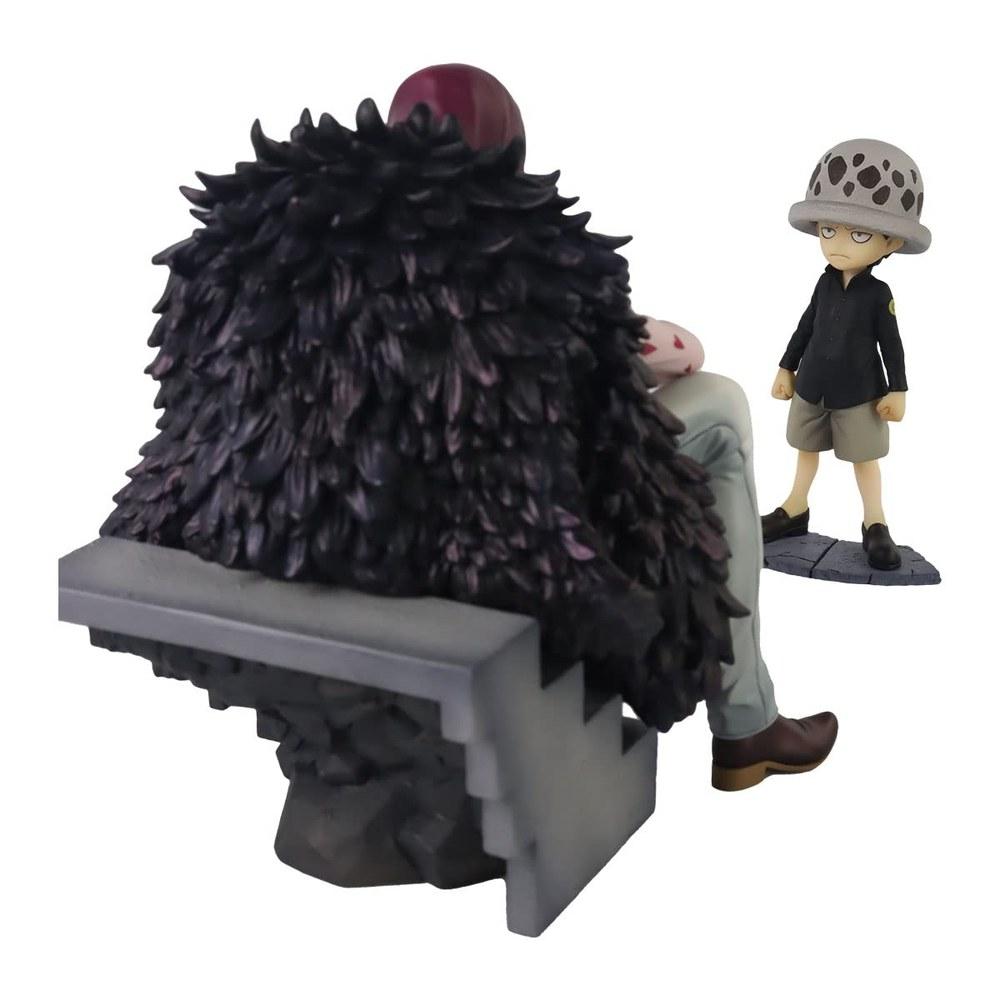 MegaHouse ONE PIECE Corazon and Law Statue Excellent Model Limited Edition P.O.P. 17cm