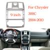 2 Din 9 Inch Car Radio Installation GPS Mp5 ABS PC Plastic Fascia Plane Frame For Chrysler 300C 2004-2010