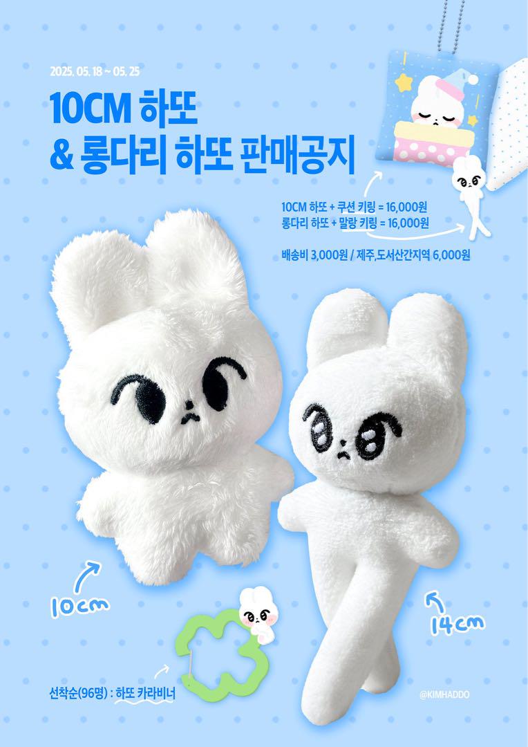 

[USED] NCT127 Doyoung Plush Toy Long-legged Pigeon with Key Ring