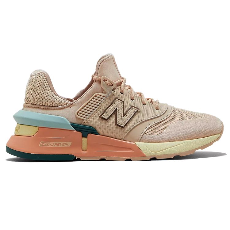 New Balance 997 Sport Sandstone Women Sneakers Tan Sandstone-White-Agave WS997HD