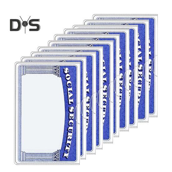 

10/20 шт. чехлы для карт социального обеспечения прозрачный протектор для карт Medicare водостойкий прозрачный ПВХ держатель для карт для удостоверения личности дебетовой кредитной карты B 10pcs