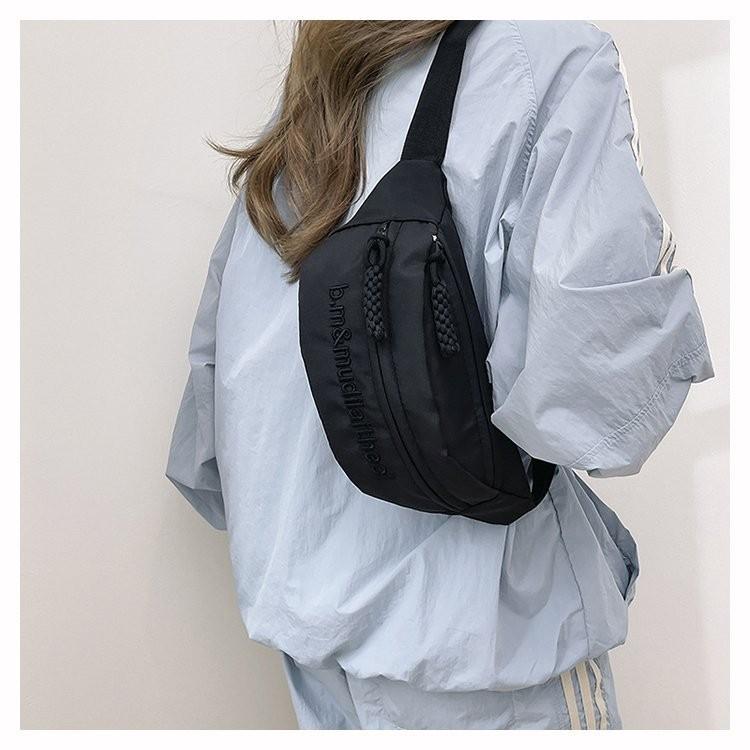 Stylish And Versatile Men's Casual Waist Bag Ideal For Outdoor Activities And Travel