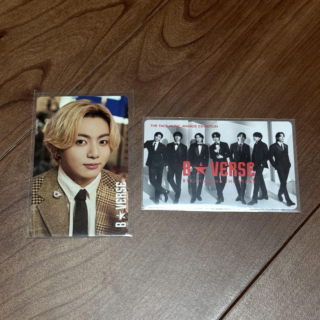 

[USED] BVERSE Fukuoka Jungkook admission bonus trading card