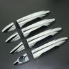 Car Upgrade Decoration Chrome Silver Door Bowl Handle Cover For Hyundai Accent Verna Solaris I25 2011-2017 Accessories