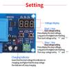 With 3-Digit Display Voltage Controller Module XH-M602 Switch Protection Board  Lithium Battery