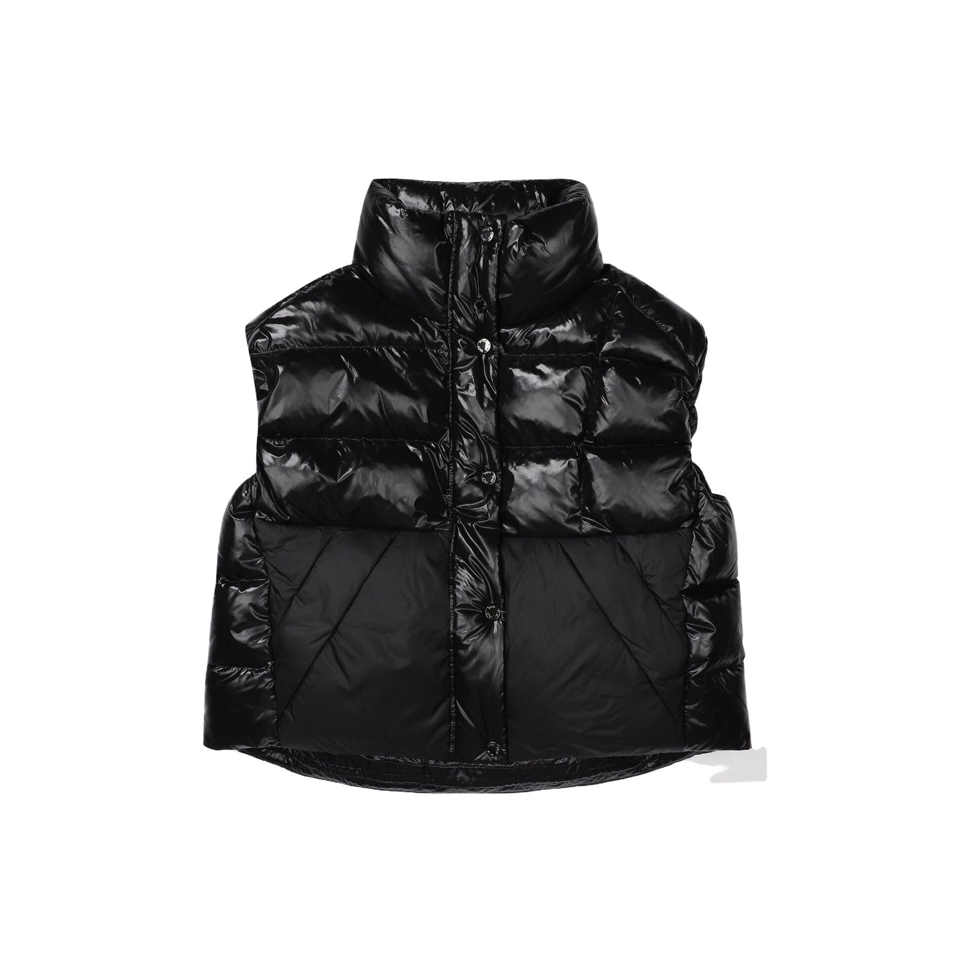 FILA Down Vests Unisex Black Stand Collar Moderate Other FS2DVF4161F-BLK 095