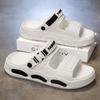 Fashion 2025 Men's Sandals Summer Outerwear New Anti slip and Wear resistant Dual purpose Driving Casual Lightweight Beach Slippers