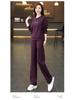 Dames Casual Sportkleding Set Lente/Herfst 2025 voor Moeders op Middelbare Leeftijd - Slank Makende Hoodie & Lange Broek