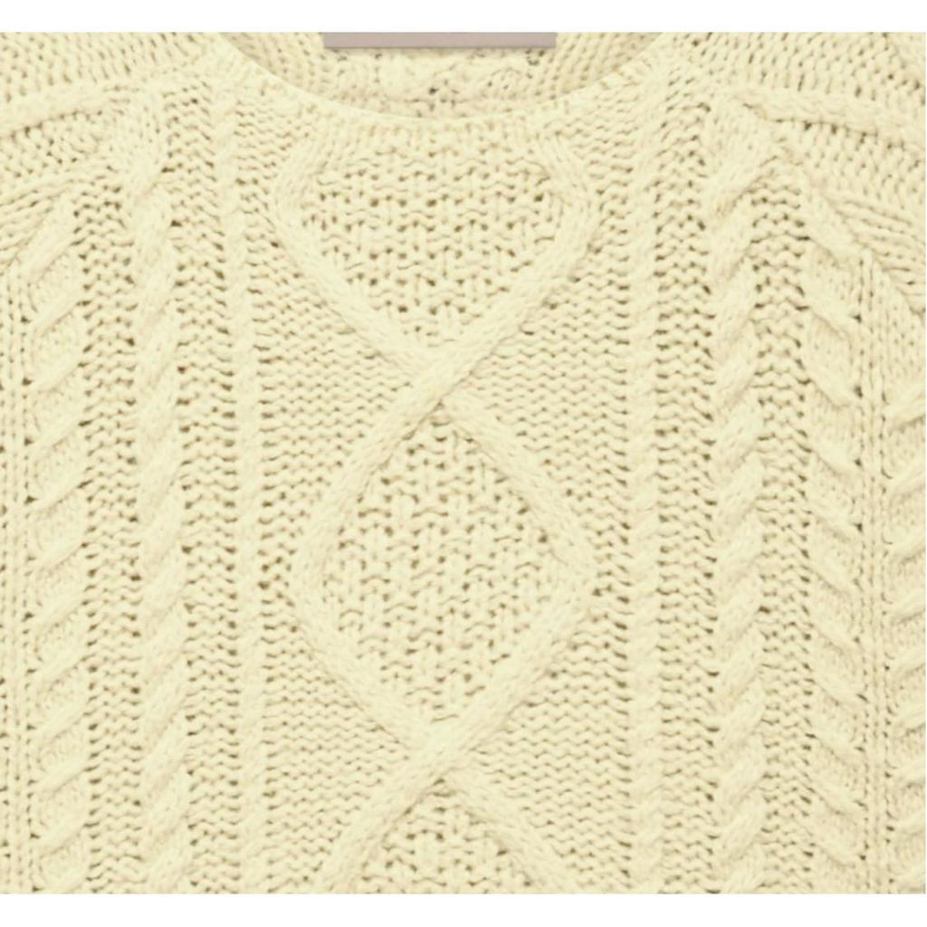 Fear of God Essentials FW22 Cable Knit Crewneck Sweater Unisex Tops Canary-Yellow FOG-FW22-403