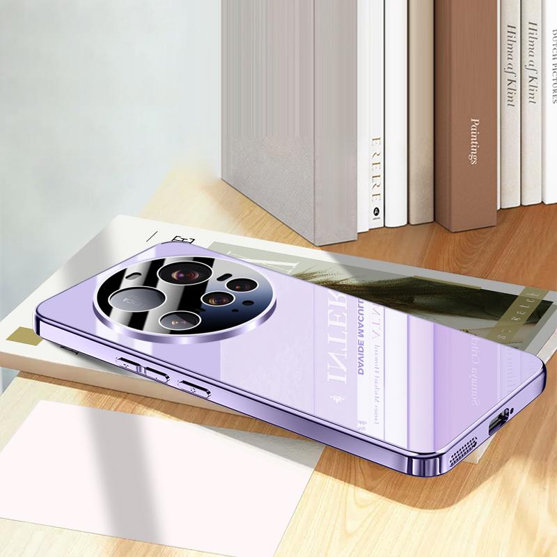 

Для Xiaomi 15 Ultra Чохол Гальванічне покриття ПК Задня кришка телефону із захистом об єктива камери Purple