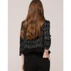 SON JUNG WAN Women Lace Frill Tweed Jacket Zdj6262011