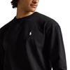 Polo Ralph Lauren Langarm Rippstrickbündchen Pony-Logo T-Shirt Lockerer Schnitt Herren Oberteile 710B18909-001