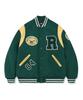 Retriever Club Big R Logo Patch Stadium Jacket [Green]