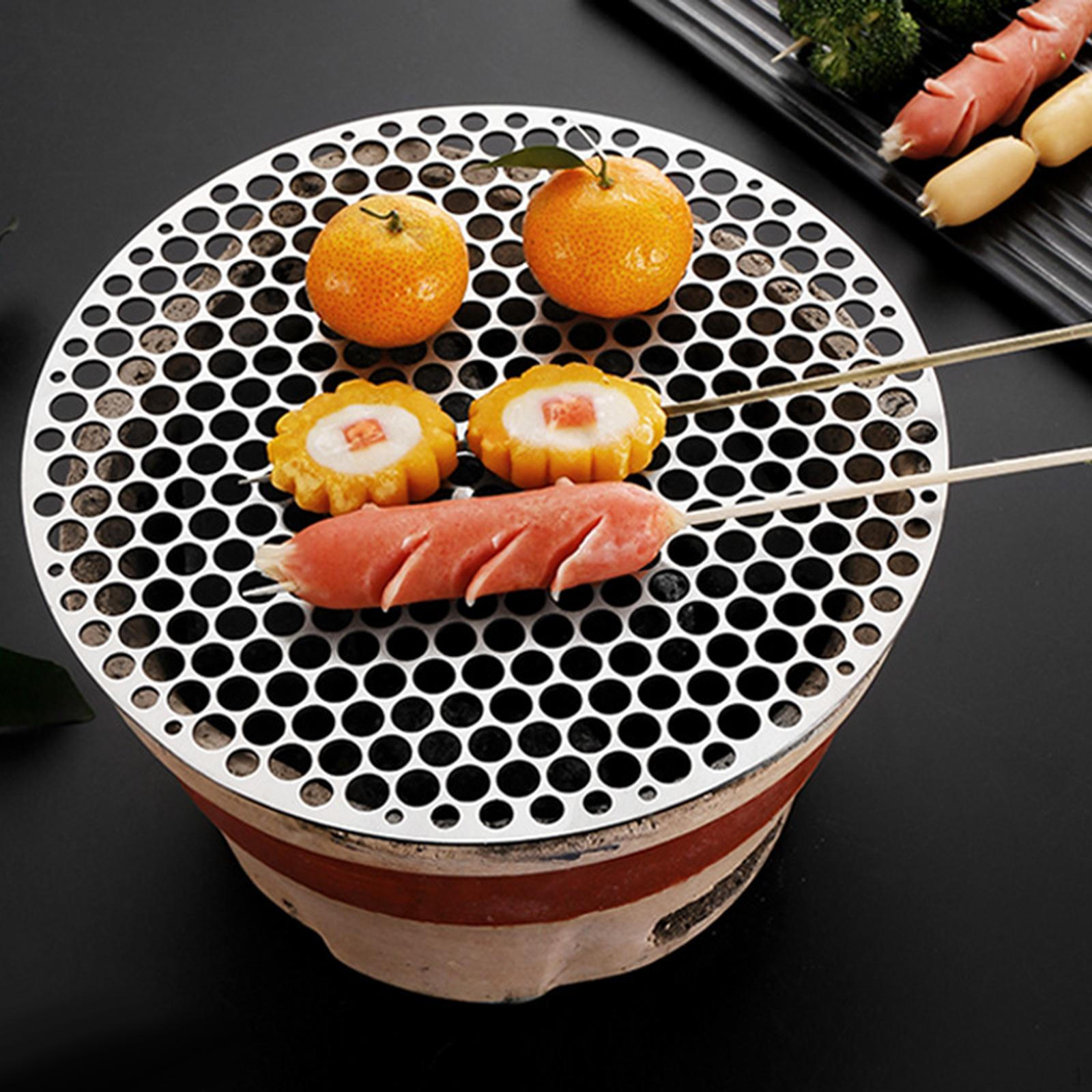 

Сетка для гриля-барбекю из нержавеющей стали для приготовления пищи на открытом воздухе 20x20x2cm