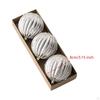 3Pcs Christmas Ball Ornaments Tree Hanging DIY Party Favor