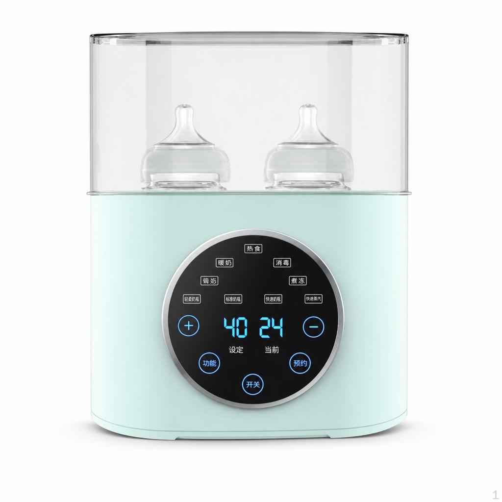 Infant Bottle Warmer and Disinfector 2in1 with Gentle Defrosting for