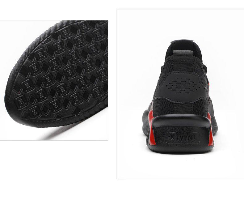 Breathable Steel Toe Lightweight Safety Shoes - Anti-Smash, Anti-Puncture, Wear-Resistant Work Shoes