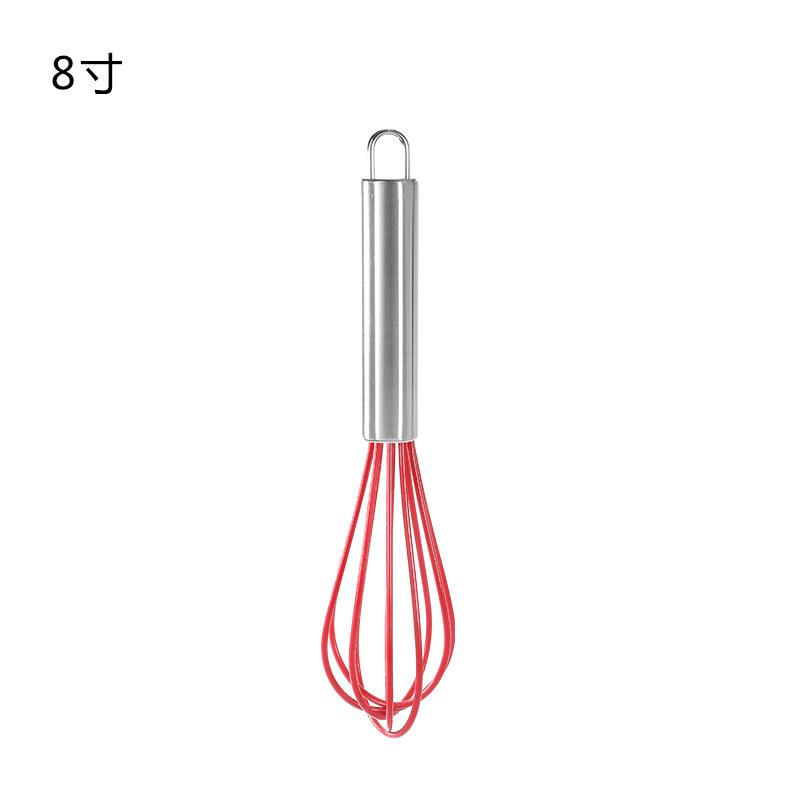 

Hot 8/10/12 Inch Stainless Steel Egg Stirring Balloon Whisk Manual Egg Beater Mixer Kitchen Baking Utensil Cream Butter Whisk