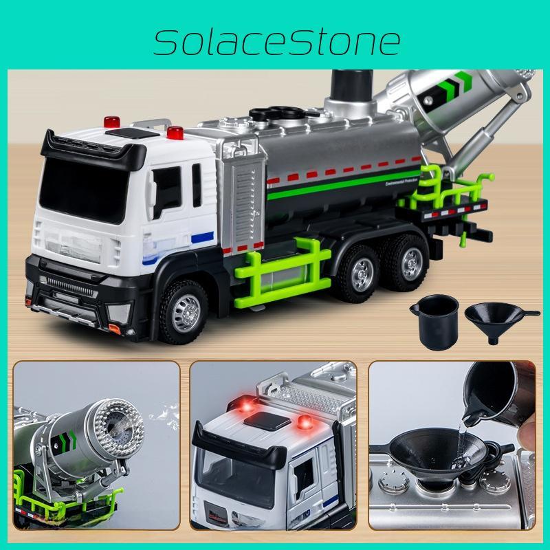 City Antipollution Toy Truck With Water Spray Function For Kids Play