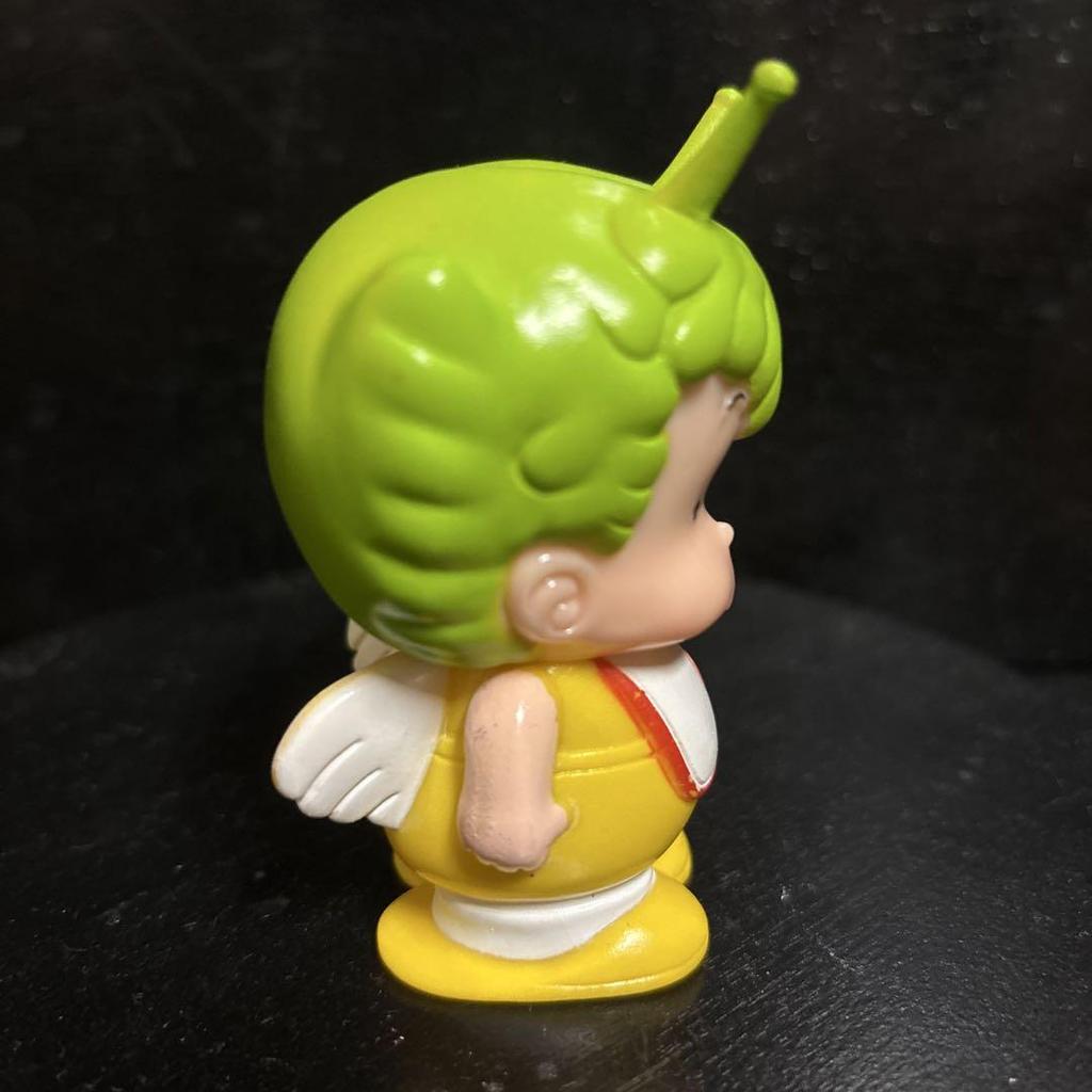 [USED] Dr. Slump Arale-chan and Gacchan Soft Vinyl Figures Made by Poppy, Vintage Showa Retro