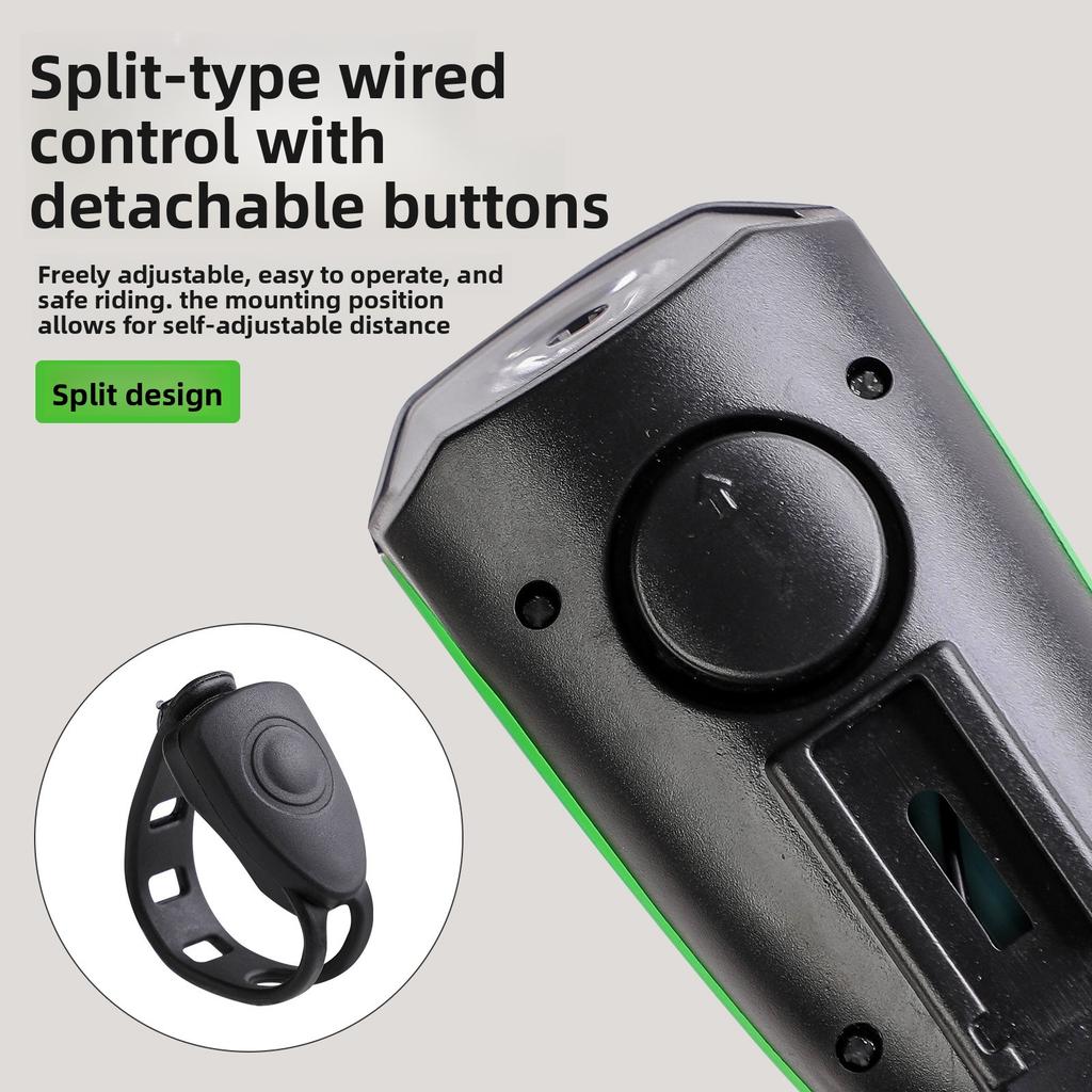 Bicycle Lights, Car Headlights, Charging, Night Riding, Flashlight, Live Horn, Bicycle Accessories, Cycling Equipment