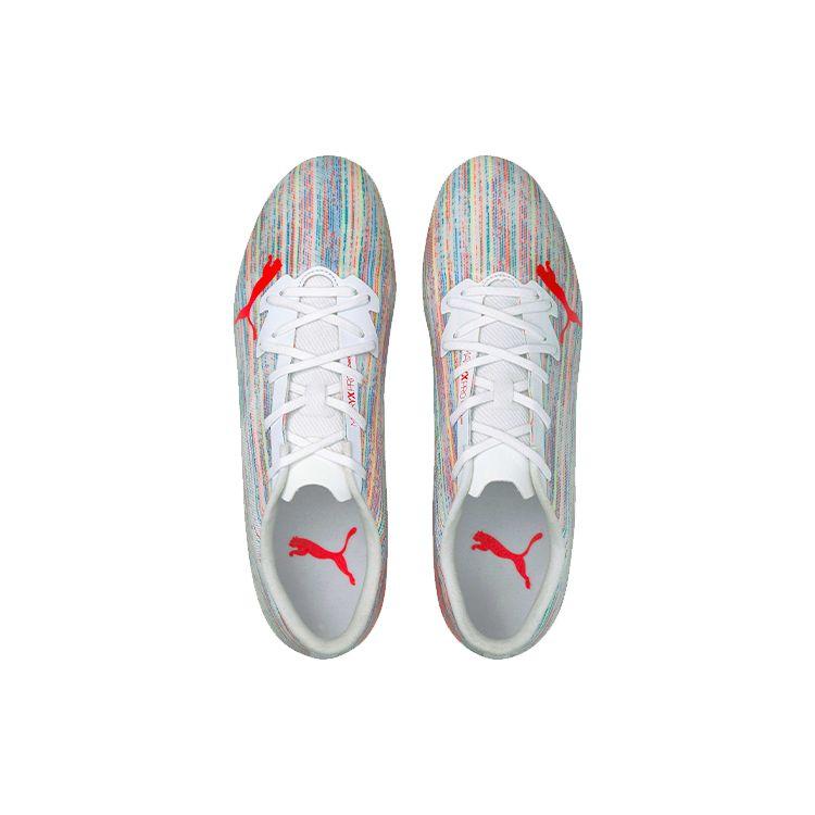 Puma Ultra 2.2 Round Toe Lace-Up MG (Rubber Short Studs) Soccer Shoes Men Soccer Shoes White Multicolor 106345-04