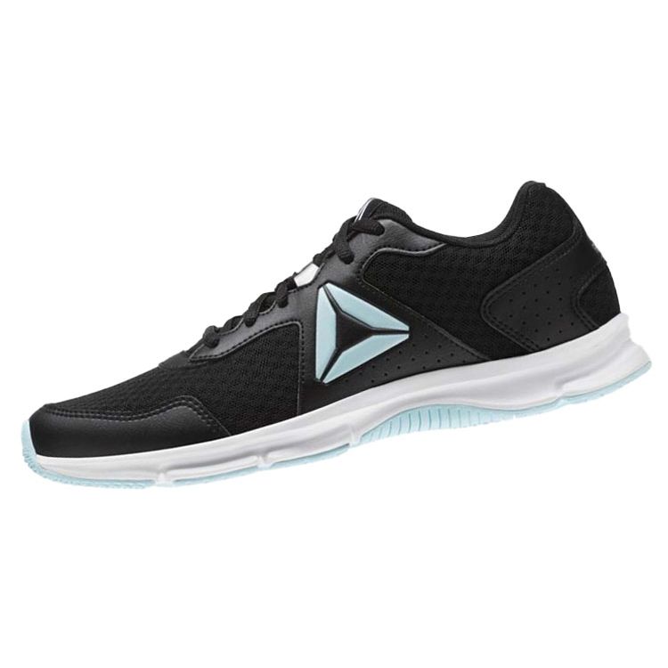 Reebok Express Lightweight Breathable Low-Top Running Shoes Women Sneaker Black Blue CM9963