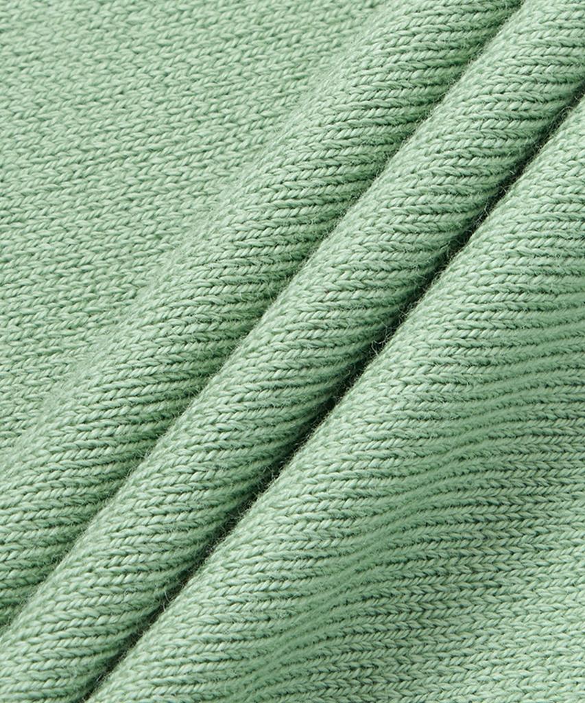 POLO RALPH LAUREN Cotton Blend Short Sleeve Sweater - Medium Green