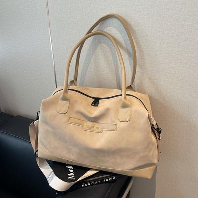 New Travel Bag Large-capacity Handbag Women's Waterproof Sports Fitness Bag Short-distance Business Trip Luggage Storage Bag