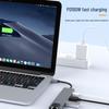 USB-C Docking Station with HDMI 4K Output, USB 3.0 Ports, and PD100W Charging