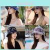 Fisherman Hat With Color Block Pattern And Breathable Polyester For Summer Sun Protection