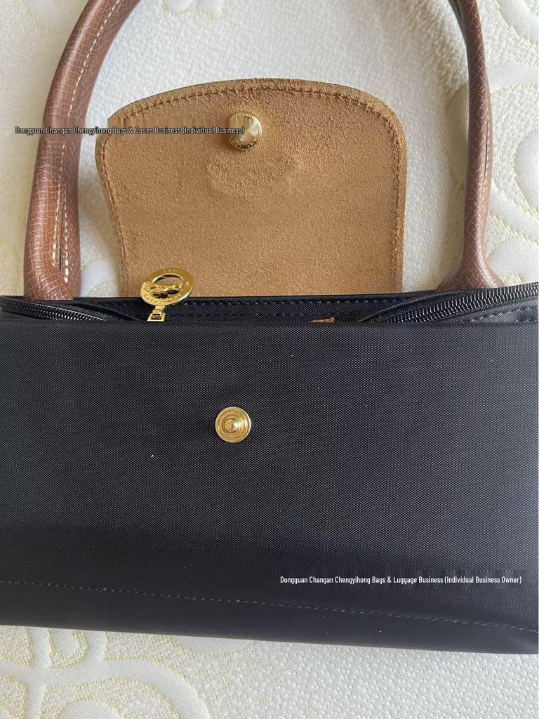 Longxiang 70th Anniversary Classic Waterproof Nylon Shoulder Handbag - Women's Large Capacity Underarm Bag