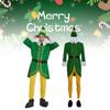 Festive Green Christmas Elf Outfit For Adults Cosplay Perfect For Halloween Events