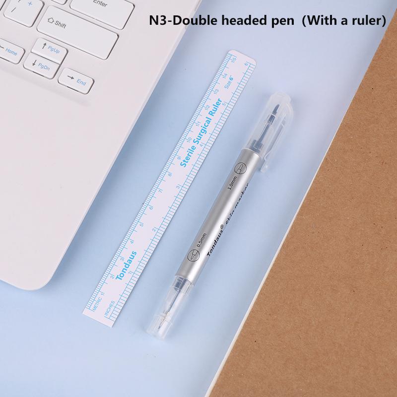 

Корейская татуировка, стерильная ручка для вышивки, хирургическая ручка для отметки бровей, водостойкий белый плавающий карандаш для позиционирования линии губ