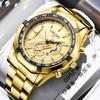 Watch Waterproof Non-Mechanical Watch Large Dial Watch Oversized New Concept Calendar Watch Creative Technology