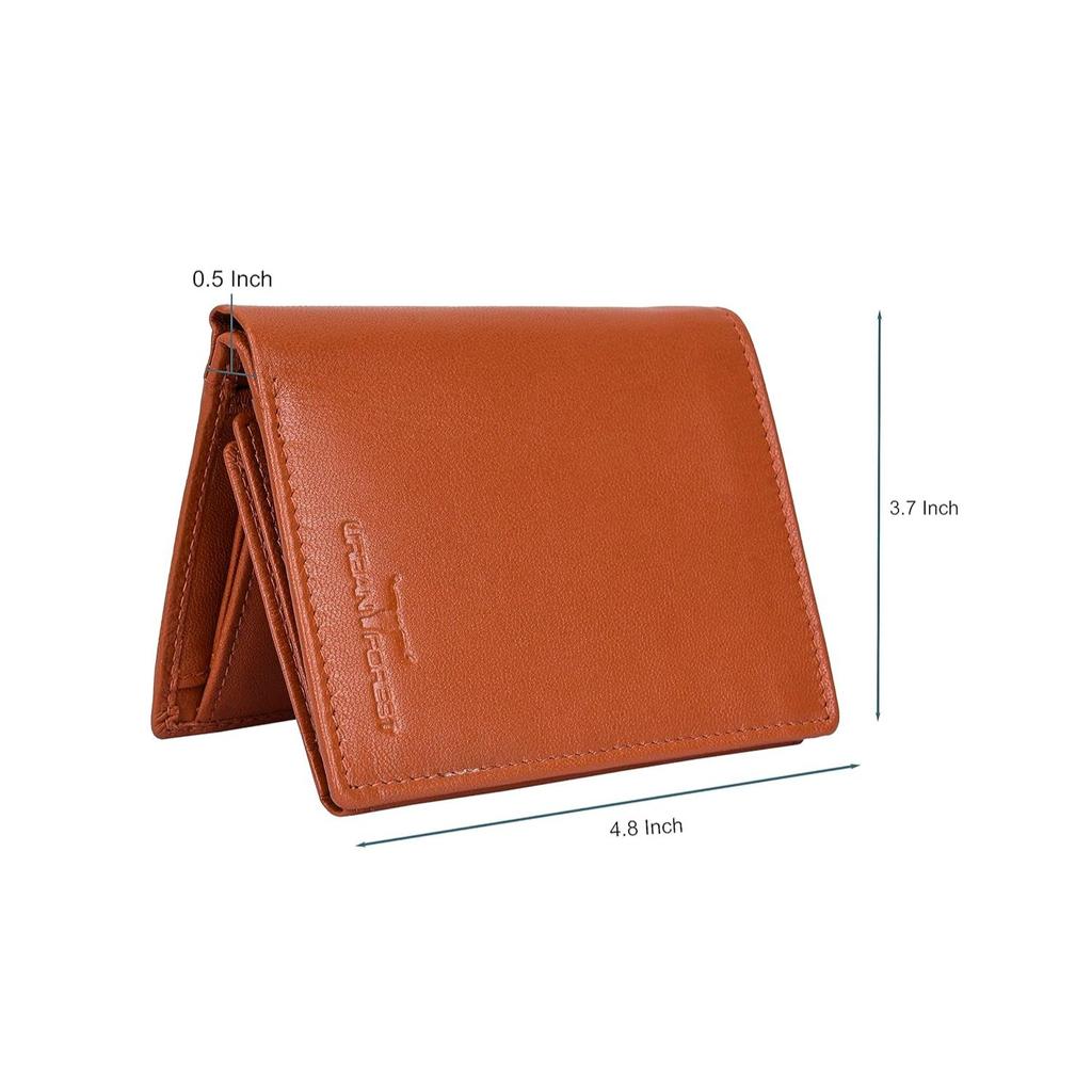 URBAN FOREST Toronto Rust Leder-Geldbörse für Herren