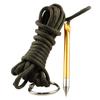 10ft 550lb Paracord Fishing Stringer with Metal Threading Needles & 1" Split Rings