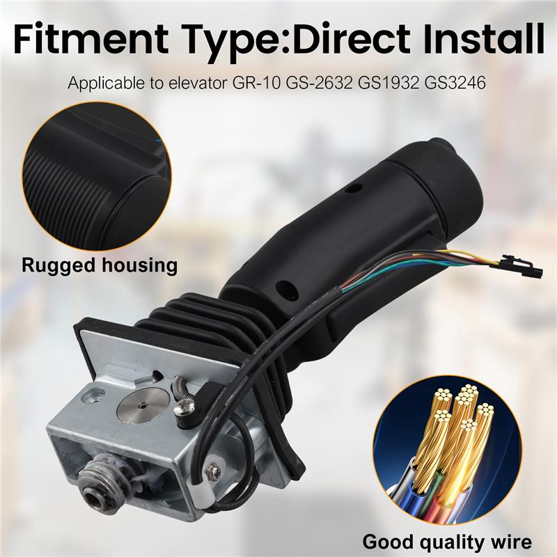 Joystick Controller Lift Steering Joystick 137634 137634GT For Genie Scissor Lifts GR-10 GS-2632 GS1932 GS3246 GE-137634-A71K чёрный