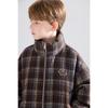 Mucmukn Kids Reversible Plaid Down Jacket