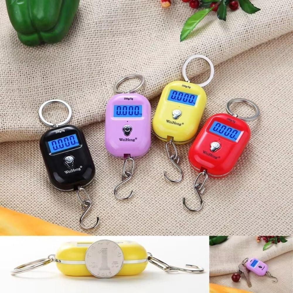 Portable Design Digital Hanging Scale 5g Precision LCD Backlight Scale  Luggage Travel