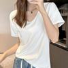 New Arrivals Open RUn Women U Neck ShorT Sleeve T shirT Daily fiT
