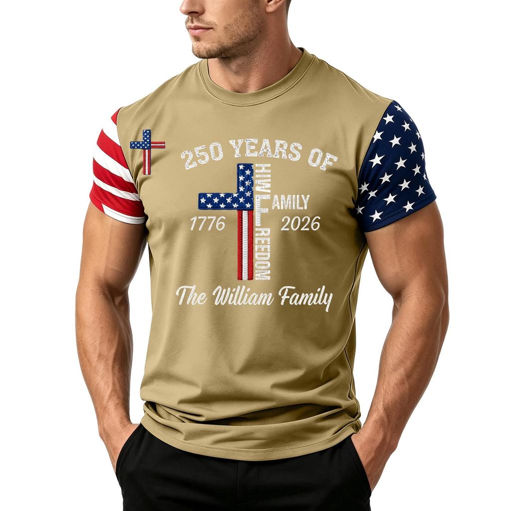 Men's Casual Short Sleeve T Shirt Loose Fit Patriotic Graphic Tee Crew Neck Lightweight Summer Top for Daily Wear