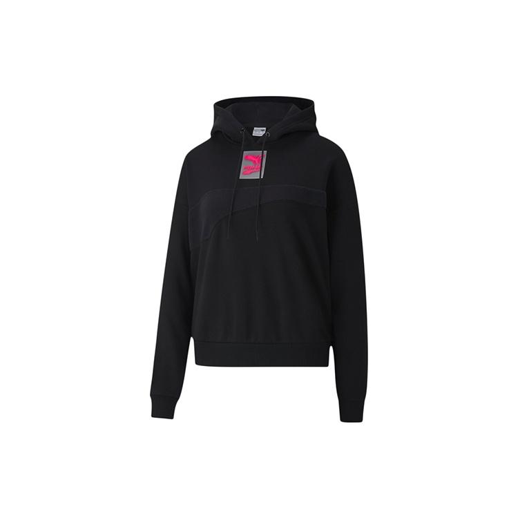 (WMNS) PUMA Casual Sports Long Sleeves Stay Warm Hoodie Black Women s 599314-01 S