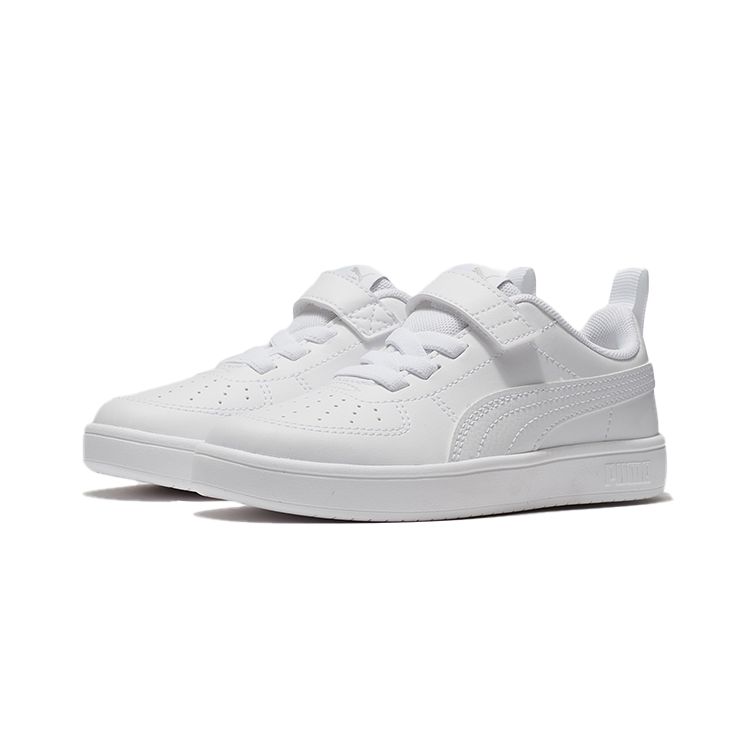 Puma Rickie Retro Casual Low-Top Kids Sneakers Kids Sneakers White 385836-01
