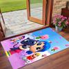 Anti‑Slip Crystal Velvet Floor Rug, True And The Rainbow Kingdom Design Carpet for Indoor Living Bedroom Home Decoration