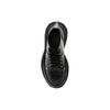 Alexander McQueen  Tread Slick Lace Up Boot Black Spikes Women Sneakers Silver 685692-WHZ85-1081
