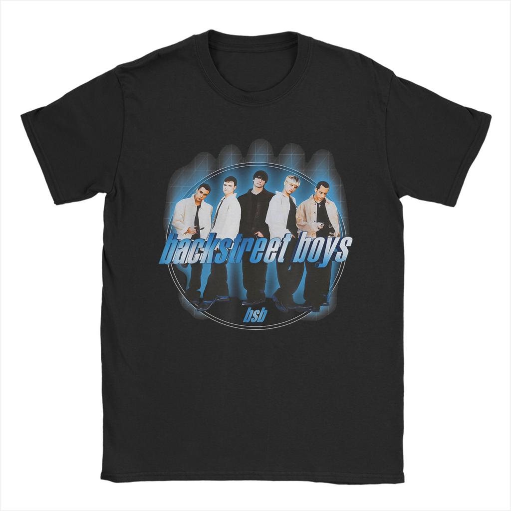 Backstreet Boys Back Millennium Tričko Pánske Dámske 100% Bavlna Úžasné Tričko Okrúhly Výstrih Tričká Krátky Rukáv Oblečenie Plus Veľkosť