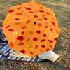 1PC Autumn Leaves Automatic Open/Close Umbrella Compact Folding Umbrella with 8-Rib Shaft lightweight esign, Highquality Fabric1206A